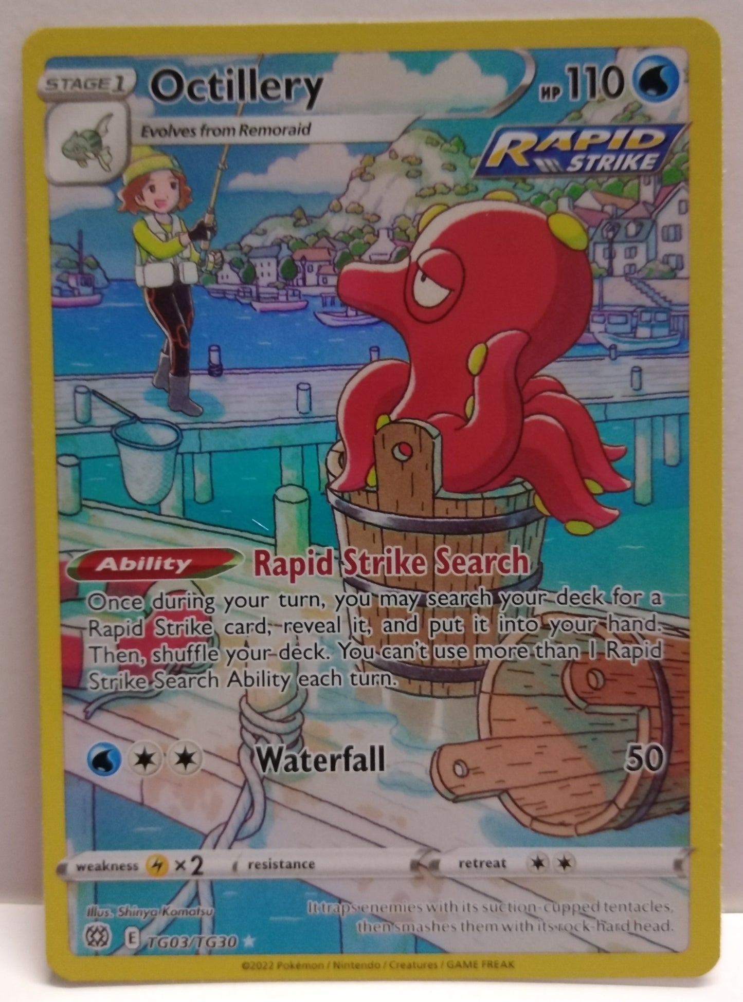 Pokemon Octillery Character Rare TG03/TG30