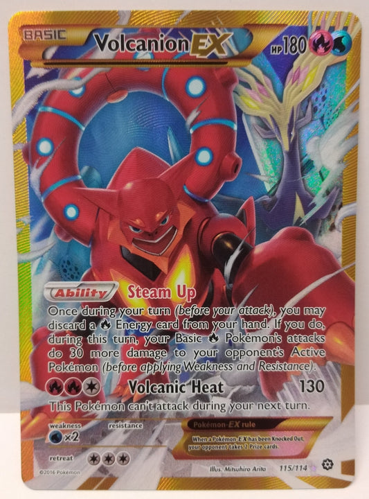 Pokemon Volcanion EX 115/114