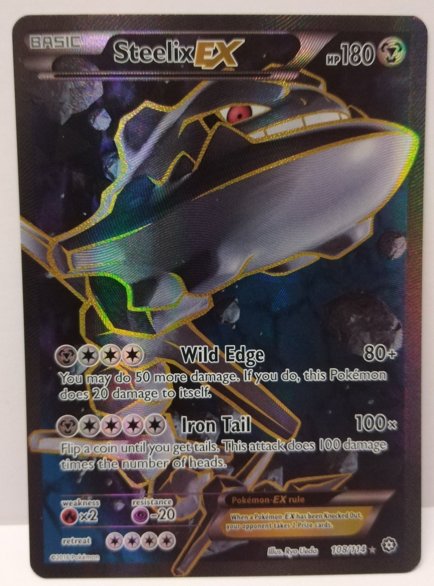 Pokemon Steelix EX 108/114