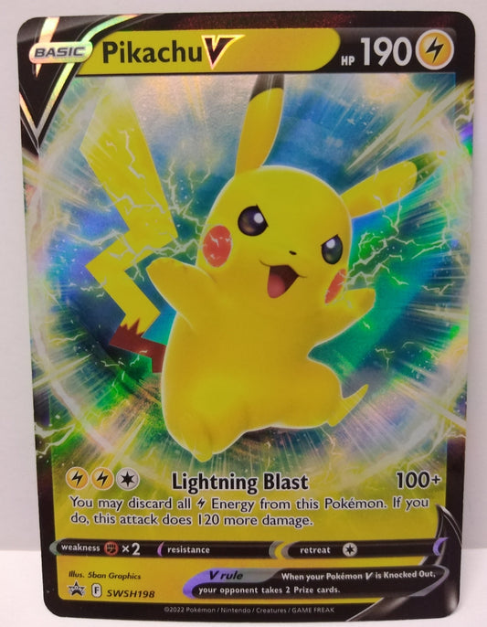 Pokemon Pikachu V SWSH198