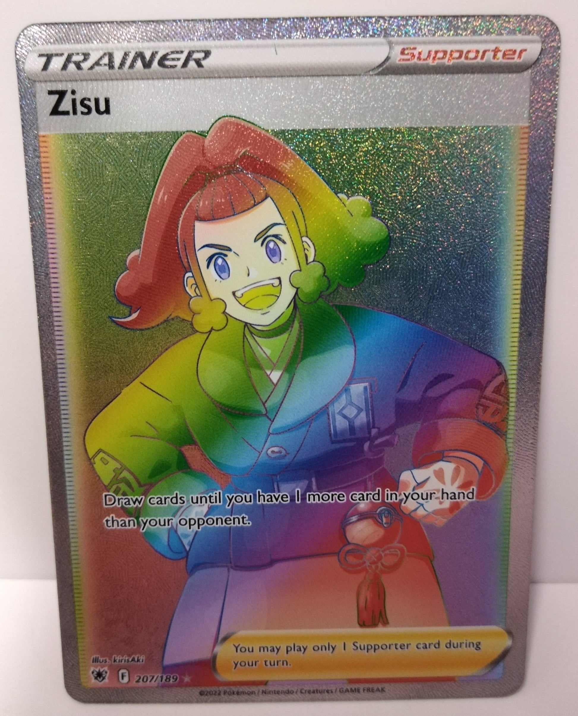 Pokemon Rainbow Trainer Zisu 207/189 Unified Cards Pokemon Rainbow Trainer Zisu 207/189 Unified Cards