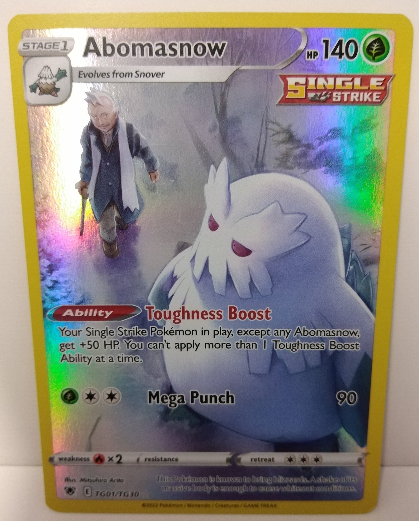 Pokemon Abomasnow TG01/TG30