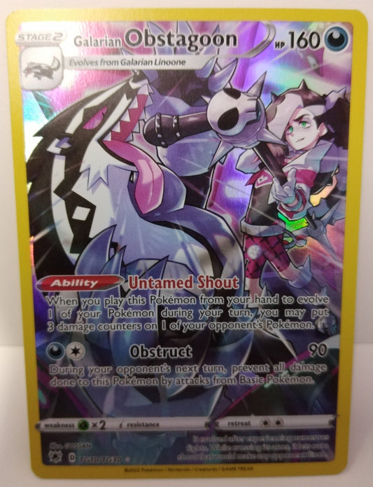 Pokemon Galarian Obstagoon TG10/TG30