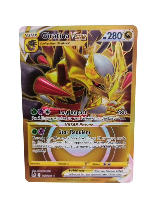 Pokemon Giratina Vstar 212/196