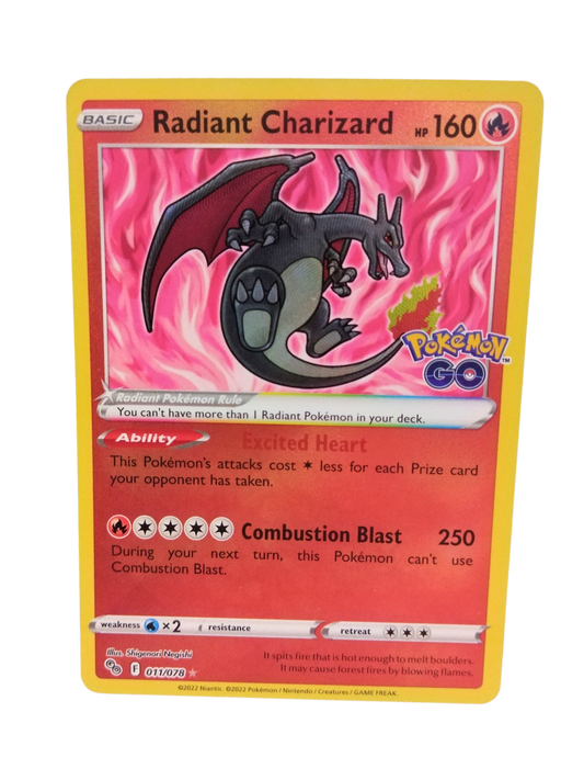 Pokemon Radiant Charizard 011/078