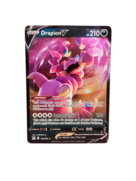 Pokemon Drapion V 118/196
