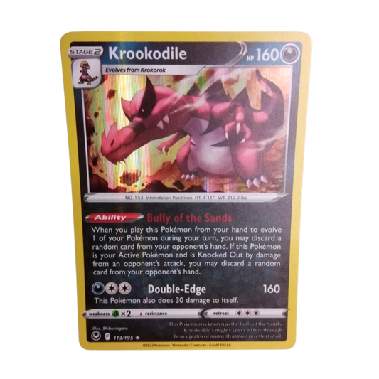 Pokemon Krookodile 113/195