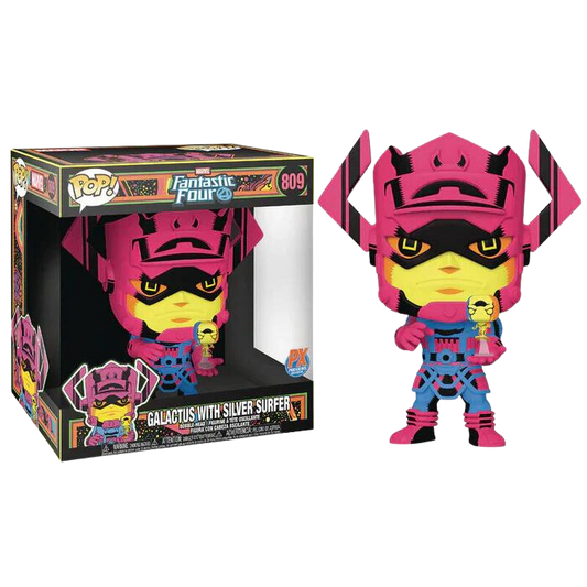 POP!-10in-Marvel Galactus W/Surfer Excl Blk Lt