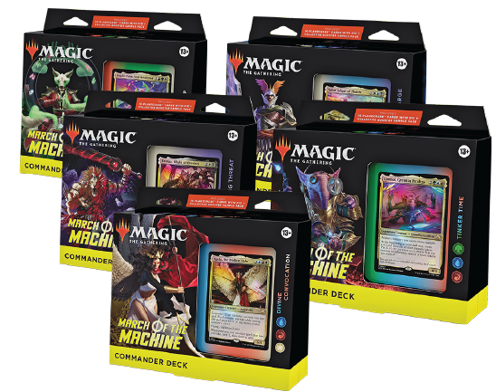 MTG: March Of The Machines Commander Decks