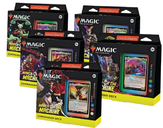 MTG: March Of The Machines Commander Decks