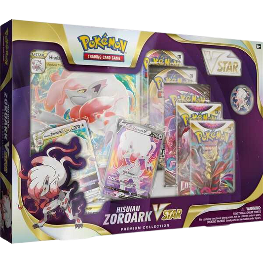 Pokémon TCG: Hisuian Zoroark VSTAR Premium Collection