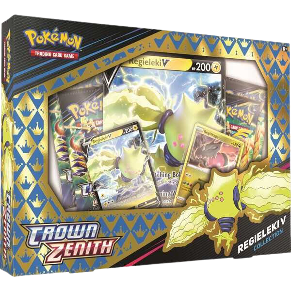 Pokémon TCG: Crown Zenith Regieleki V / Regidrago V Collection Boxes