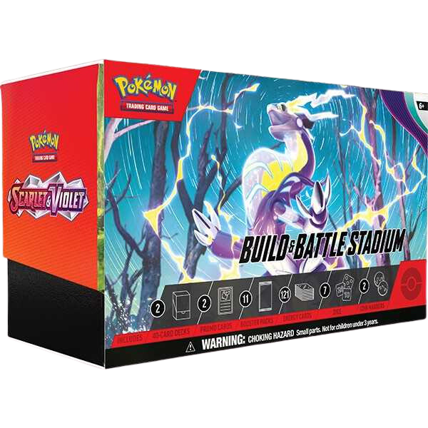Pokémon TCG: Scarlet & Violet Build and Battle Stadium Box
