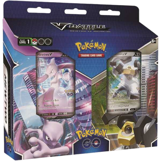 Pokémon TCG: Pokémon GO V Battle Deck Bundle Mewtwo vs Melmetal