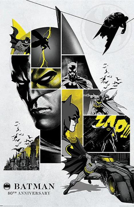 Batman (80th Anniversary) 61 x 91.5cm Maxi Poster