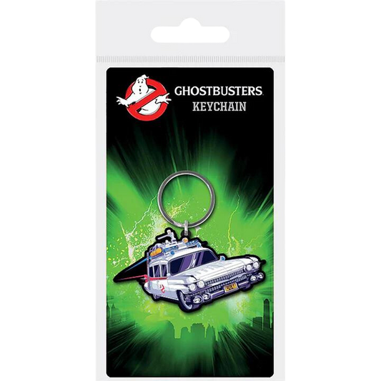 Ghostbusters (Ectomobile) Rubber Keychain