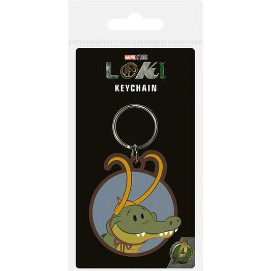 Loki (Alligator Loki) Rubber Keychain