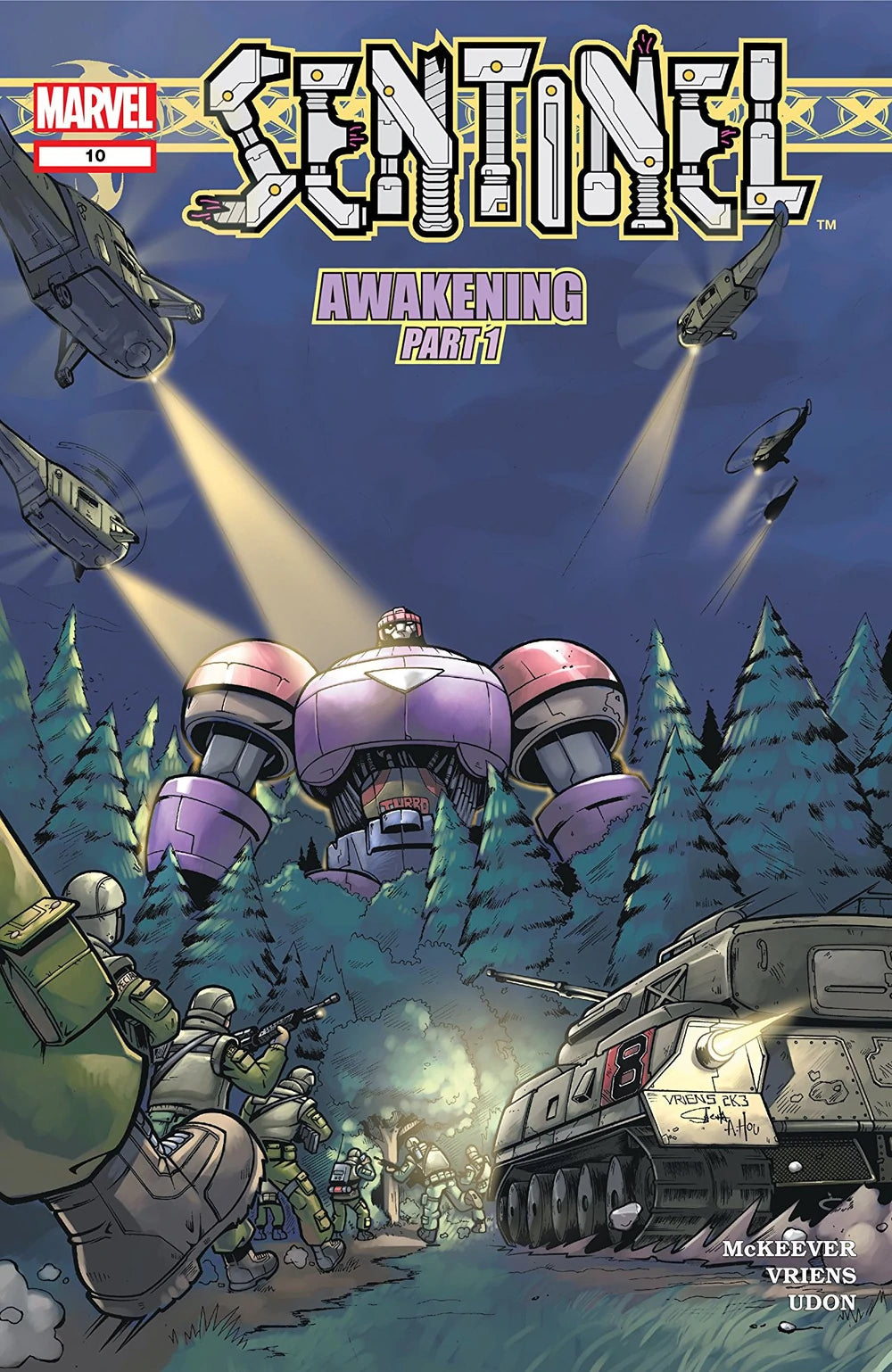 Marvel Sentinel #10 Awakening Part 1 Comic
