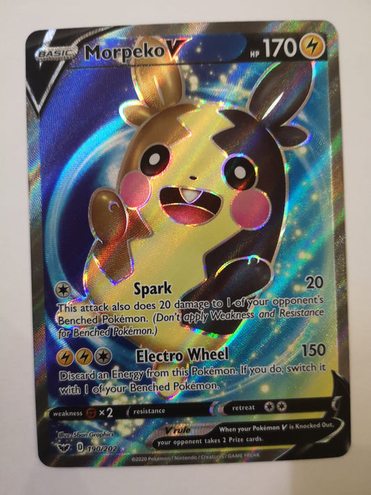 Pokemon Morpeko V 190/202
