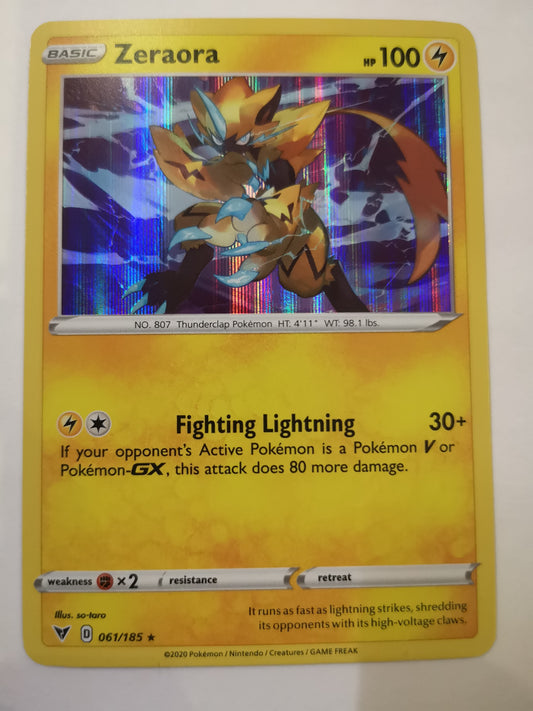 Pokemon Zeraora Holo 061/185
