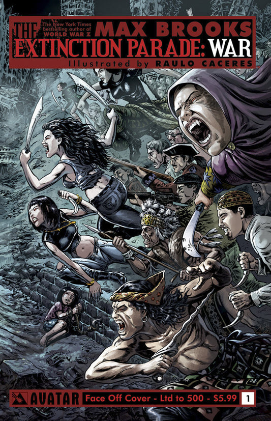 Avatar Comics Extinction Parade: War #1 (Face Off Cover)