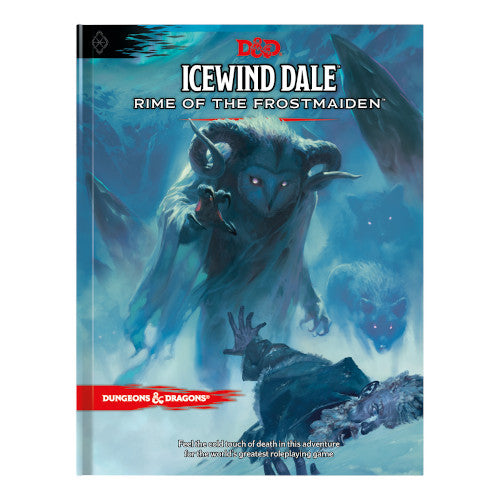 Dungeons & Dragons Icewind Dale Rime of the Frostmaiden Dungeon Masters Screen