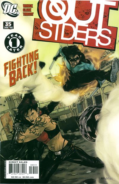 DC Comics Outsiders #35