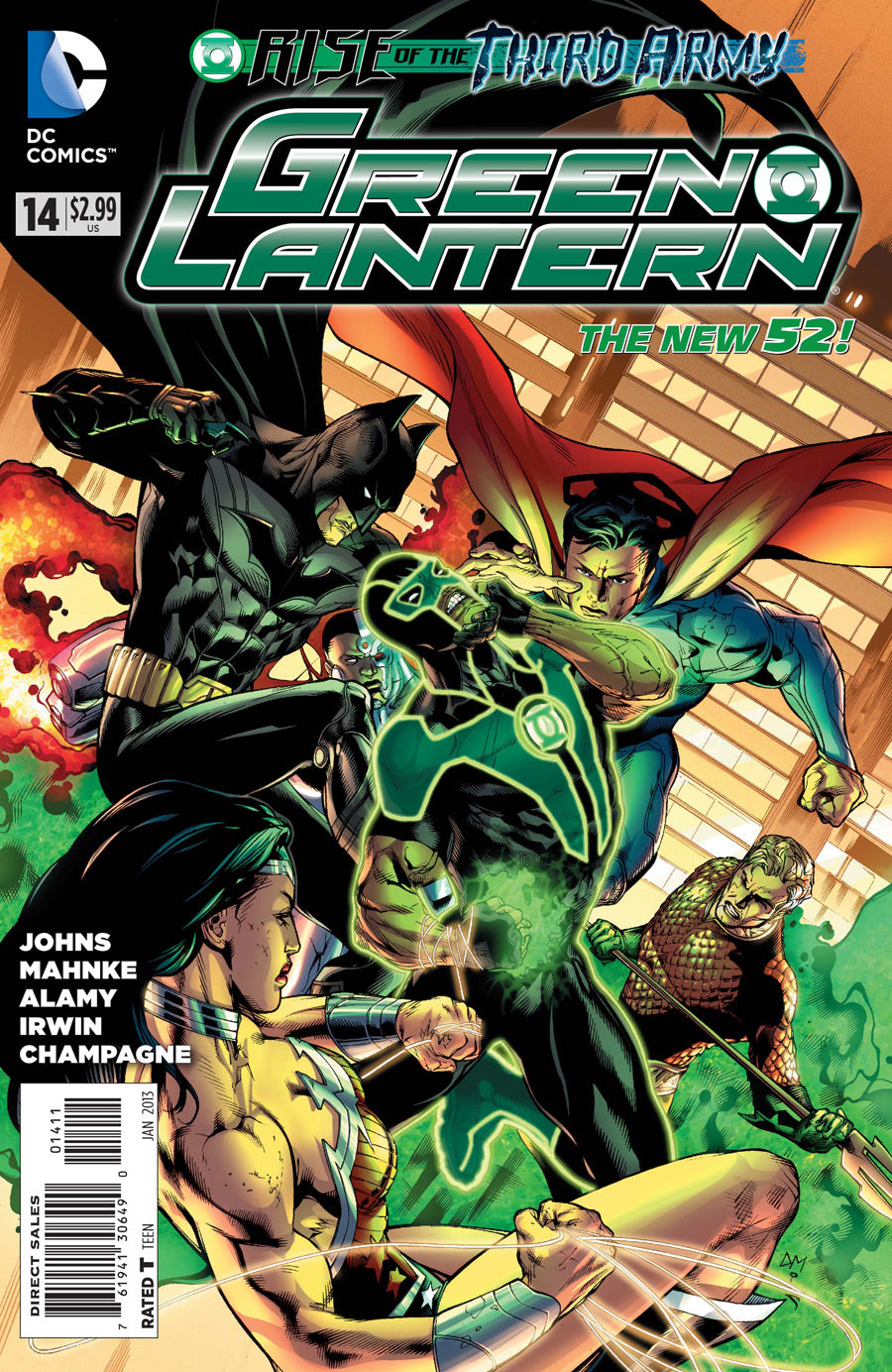 DC Comics Green Lantern Annual: Rise of the Third Army #14