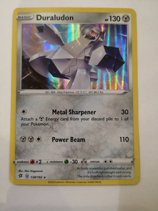 Pokemon Duraludon Holo 138/192