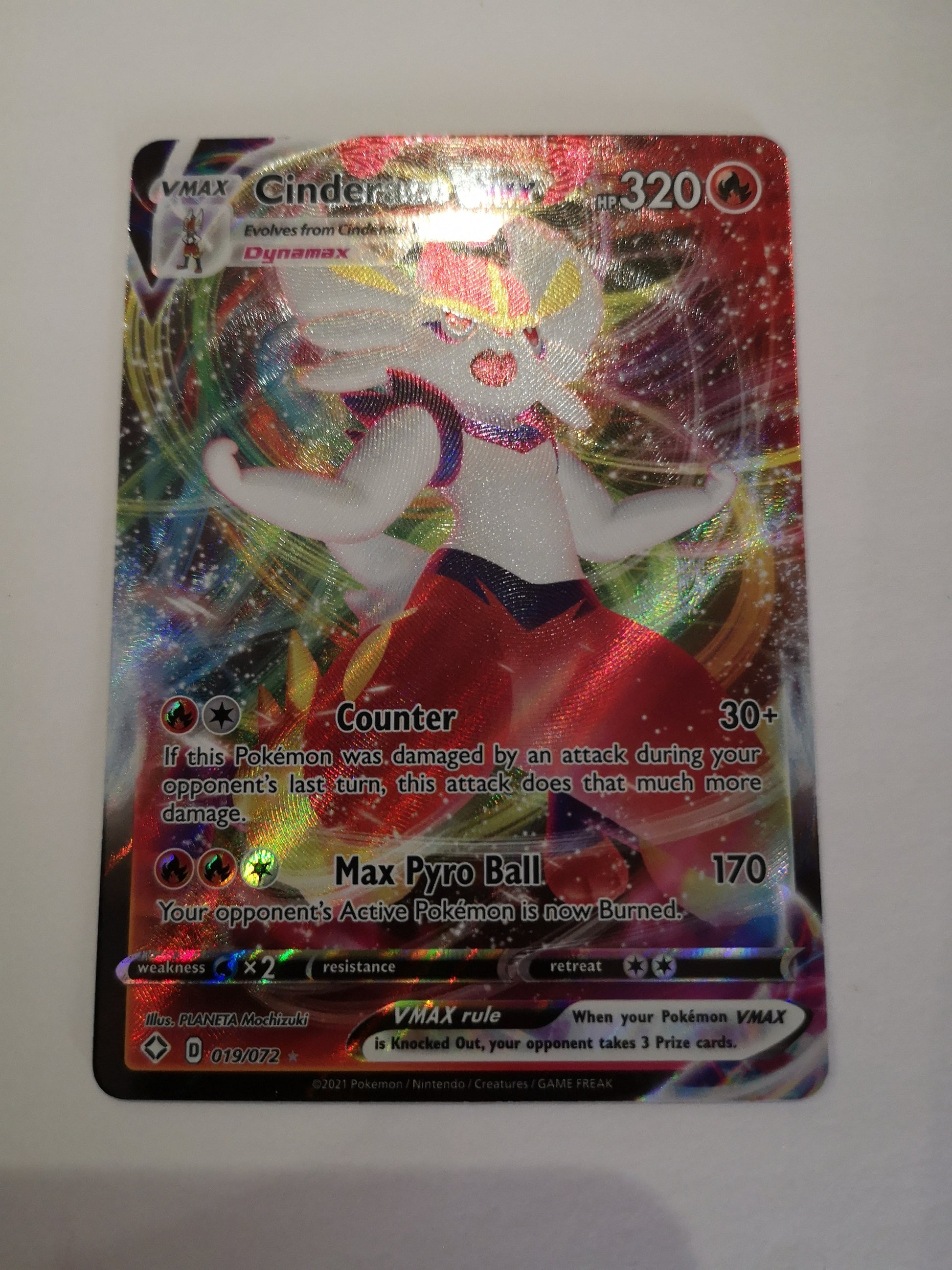 pokemon card cinderace vmax price Pokemon Cinderace VMAX 019/072 – Unified Cards