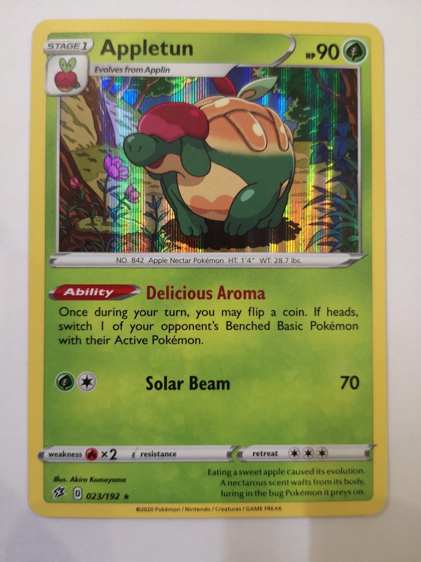 Pokemon Appletun Holo 023/192