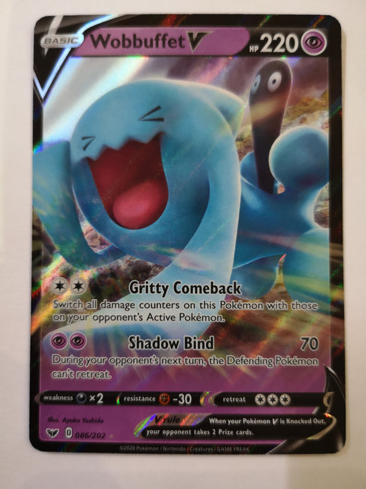 Pokemon Wobbuffet V 086/202