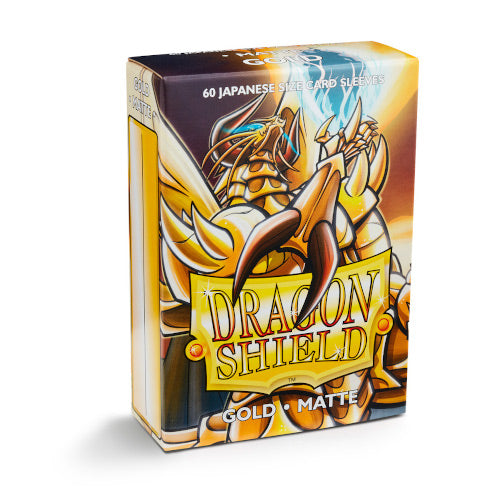 Dragon Shield: Japanese Size 60pk Gold Sleeves