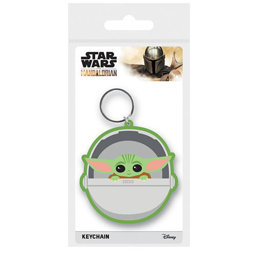 Star Wars The Mandalorian: Baby Yoda Rubber Keychain