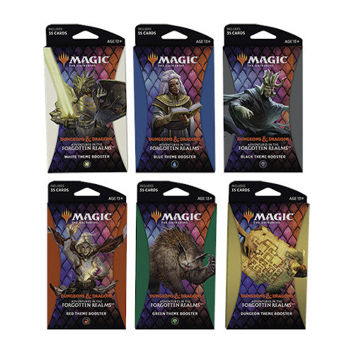 Magic the Gathering: Adventures In The Forgotten Realm Theme Booster