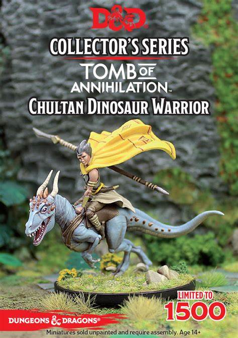 Collector's Series Tomb of Annihilation Chultan Dinosaur Warrior