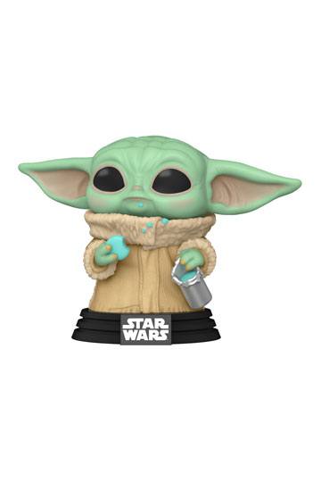 Star Wars The Mandalorian POP! TV Vinyl Figure Grogu w/ Cookie 9 cm