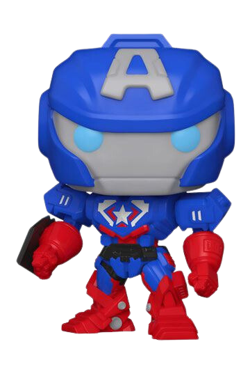 Marvel Mech POP! Vinyl Figure Captain America 9 cm