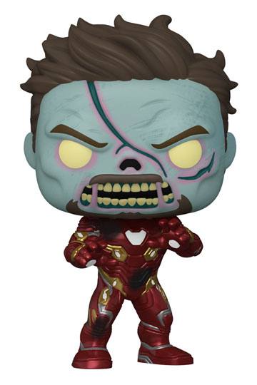 Marvel What If...? POP! TV Vinyl Figure Zombie Iron Man 9 cm