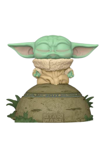 Star Wars The Mandalorian POP! Deluxe Vinyl Figure Grogu using the Force