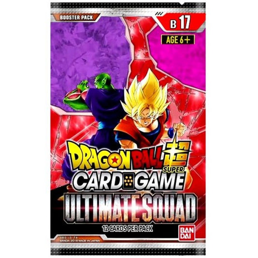 Dragon Ball Z Ultimate Squad (UW08) Booster Pack