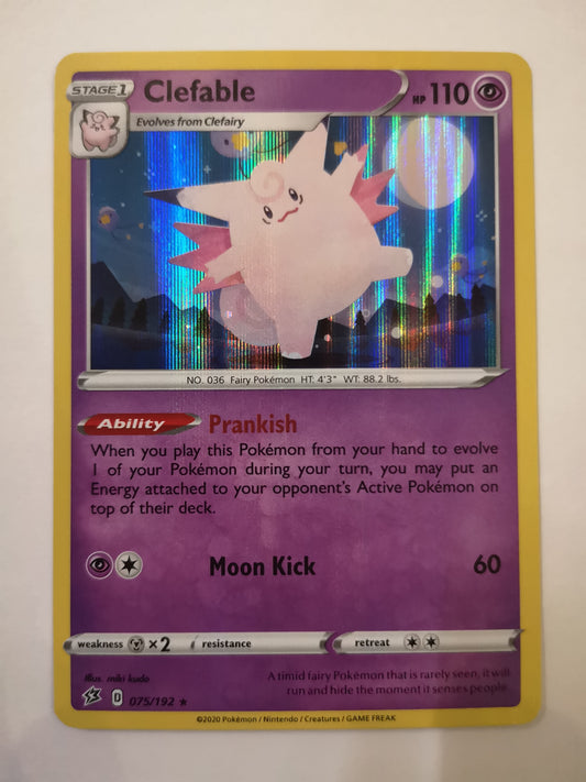 Pokemon Clefable Holo 075/192
