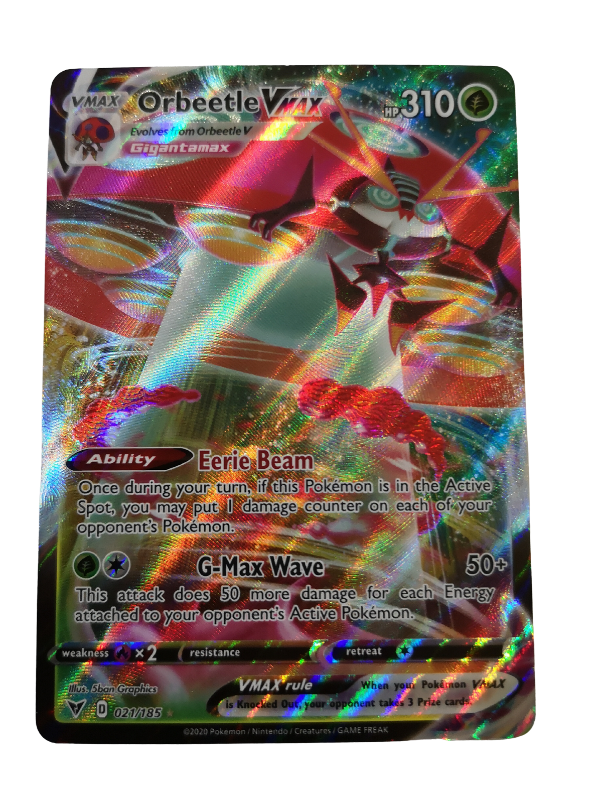 orbeetle vmax pokemon card value Pokemon Orbeetle VMAX 021/185 – Unified Cards