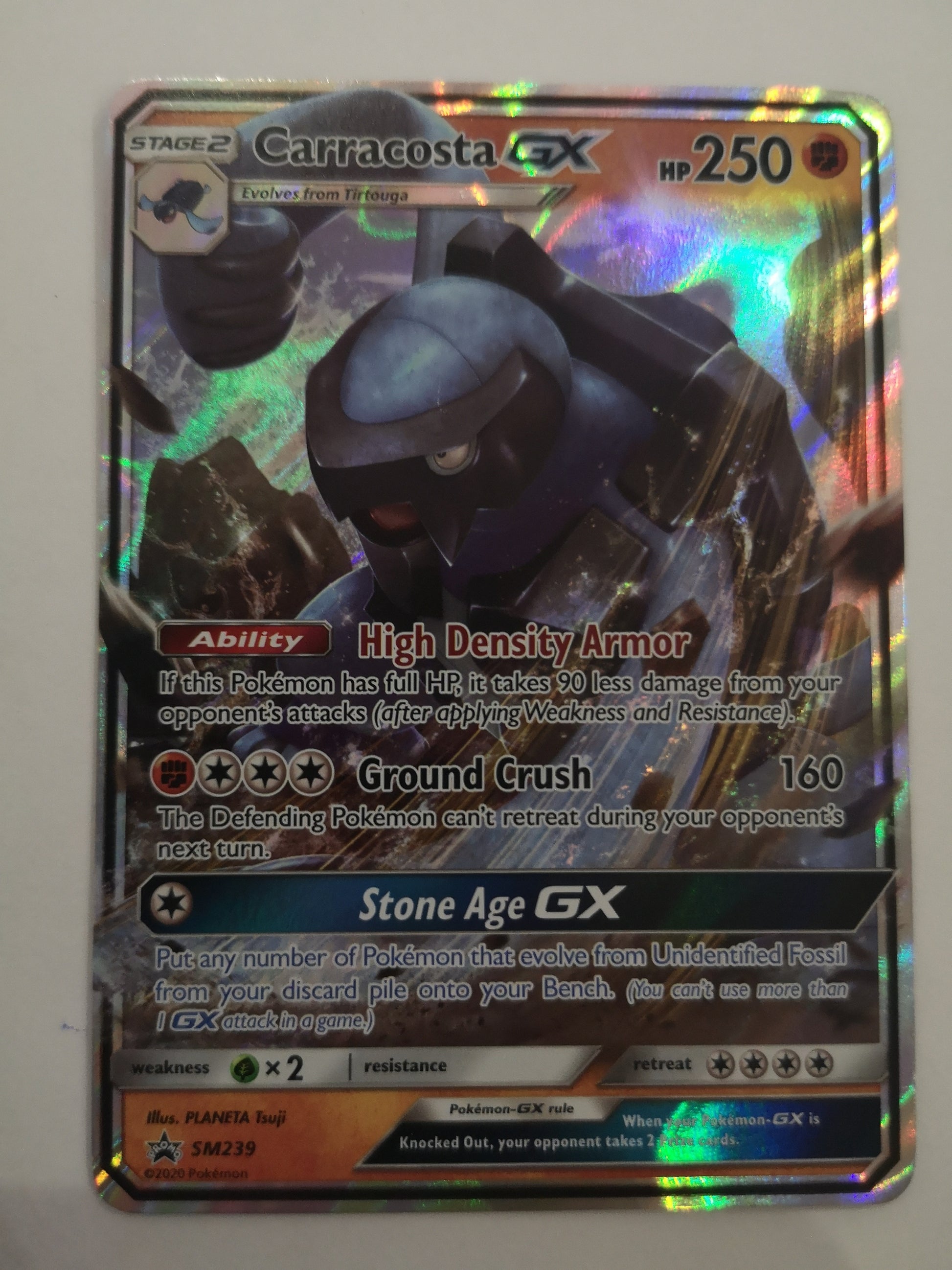 Pokemon Carracosta GX SM239 Unified Cards Pokemon Carracosta GX SM239 Unified Cards