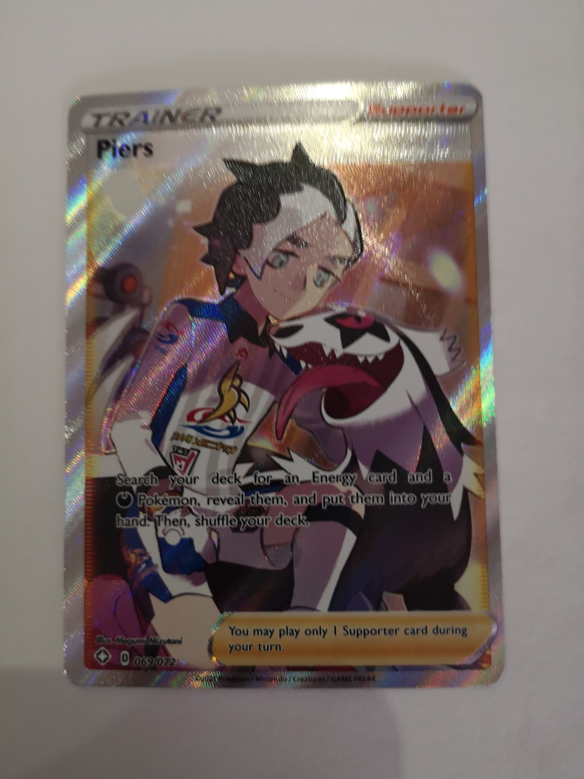 Pokemon Trainer Piers 069/072 Unified Cards Pokemon Trainer Piers 069/072 Unified Cards