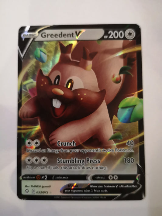 Pokemon Greedent V 053/072