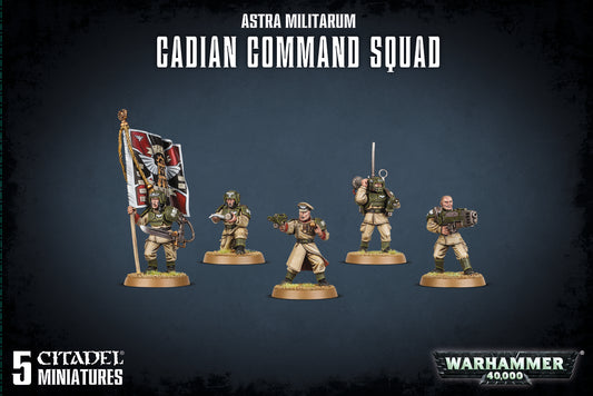 Warhammer 40,000 Cadian Command Squad