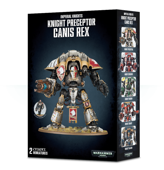 Warhammer 40,000 Imperial Knights Knight Preceptor Ganis Rex