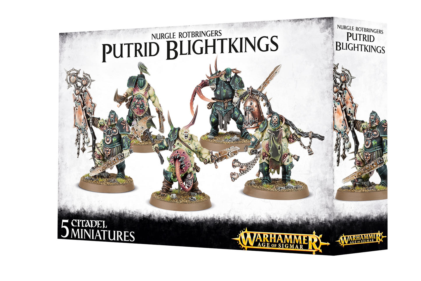 Warhammer Age of Sigmar Maggotkin of Nurgle Putrid Blightkings