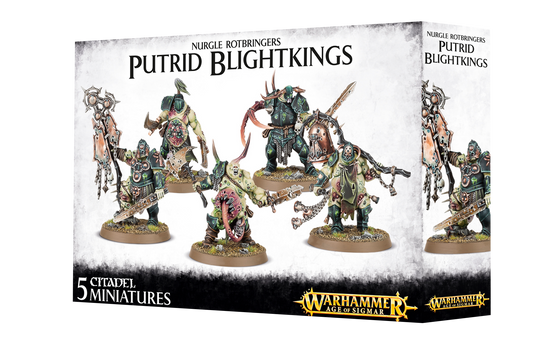 Warhammer Age of Sigmar Maggotkin of Nurgle Putrid Blightkings